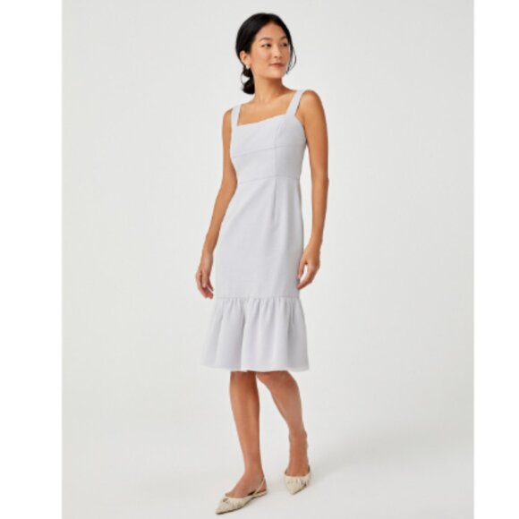 Love Bonito Reverie Ruffle Hem Midi Dress - Picture 1 of 5